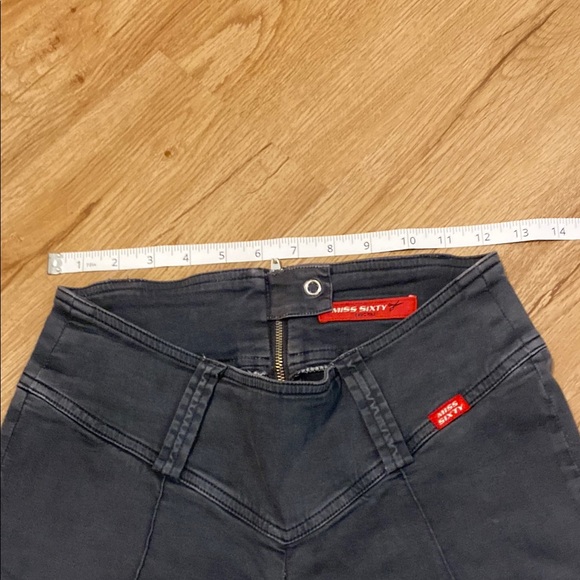 Miss Sixty High Rise Black Jeans with Contrasting Stitching - Picture 13 of 17